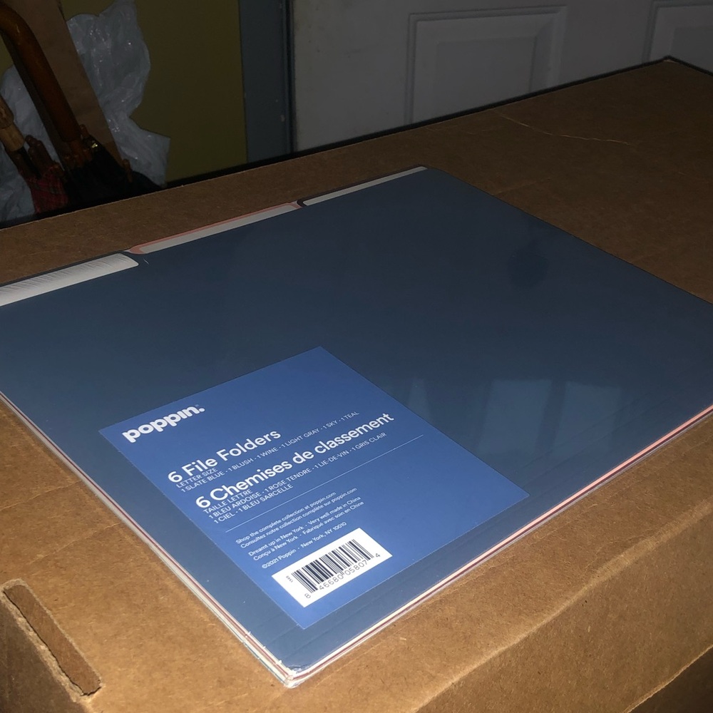 NWT poppin file folders